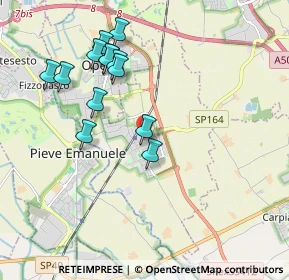 Mappa 20085 Locate di Triulzi MI, Italia (1.91077)