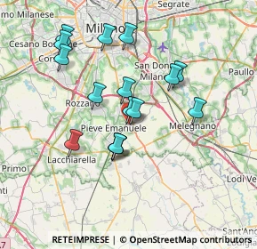 Mappa 20085 Locate di Triulzi MI, Italia (6.47375)