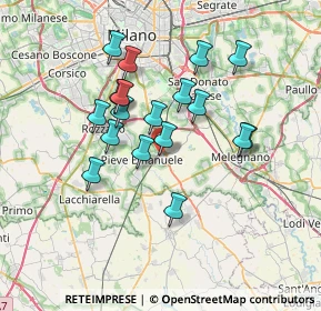 Mappa 20085 Locate di Triulzi MI, Italia (6.08)