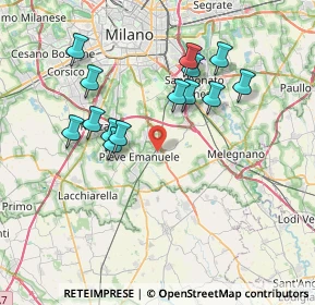 Mappa 20085 Locate di Triulzi MI, Italia (7.095)