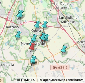 Mappa 20085 Locate di Triulzi MI, Italia (3.08714)