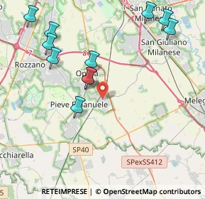 Mappa 20085 Locate di Triulzi MI, Italia (4.66455)