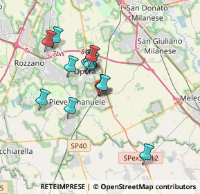 Mappa 20085 Locate di Triulzi MI, Italia (2.99462)