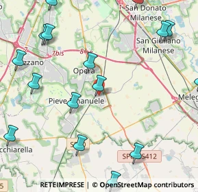 Mappa 20085 Locate di Triulzi MI, Italia (6.265)