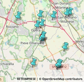 Mappa 20085 Locate di Triulzi MI, Italia (3.984)