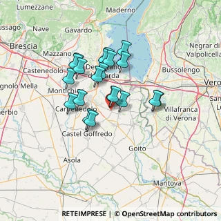 Mappa Via Circonvallazione Cavallara, 46040 Cavriana MN, Italia (10.921)