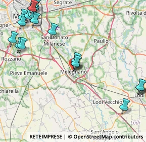 Mappa Via Solferino, 20077 Melegnano MI, Italia (11.639)