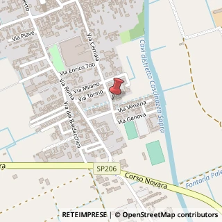 Mappa Via Cernaia, 36, 27023 Cassolnovo, Pavia (Lombardia)
