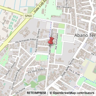 Mappa Via Pietro Maroncelli, 2, 35031 Abano Terme, Padova (Veneto)