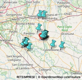 Mappa IPERCOOP, 26013 Crema CR, Italia (8.6735)