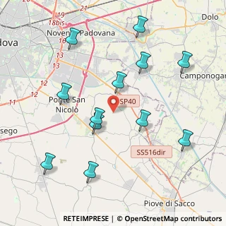 Mappa Via Granzetta, 35020 Saonara PD, Italia (4.35583)