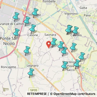 Mappa Via Granzetta, 35020 Saonara PD, Italia (2.34529)
