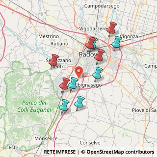 Mappa Via Ragusa, 35020 Albignasego PD, Italia (6.61091)