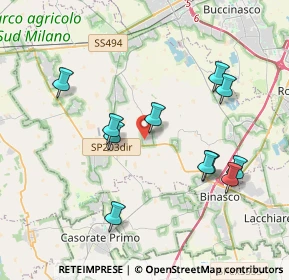 Mappa Via Antonio Vivaldi, 20082 Noviglio MI, Italia (3.84)