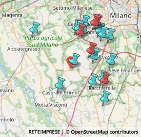 Mappa Via Antonio Vivaldi, 20082 Noviglio MI, Italia (7.647)