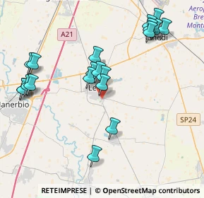 Mappa Via Tomasoni A., 25024 Leno BS, Italia (4.352)