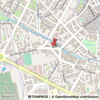 Mappa Viale Alcide De Gasperi, 23, 26013 Crema, Cremona (Lombardia)