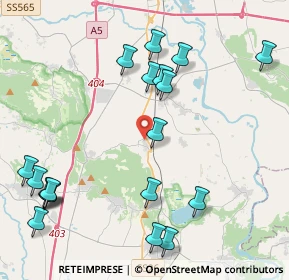Mappa Via Borgo, 10010 Mercenasco TO, Italia (5.183)