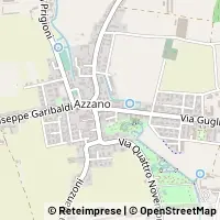Hartă Castel d'Azzano