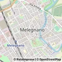 Karte Melegnano