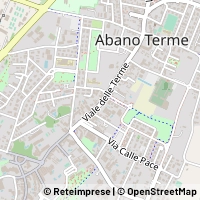 Karte Abano Terme