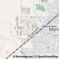 Mapa Manerbio
