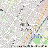Peta Villafranca di Verona