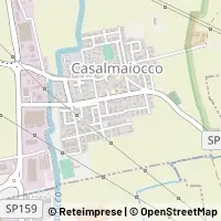 Kaart Casalmaiocco