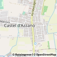 Map Castel d'Azzano