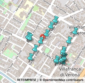 Mappa Via nino bixio 197 a, 37069 Villafranca di Verona VR, Italia (0.246)