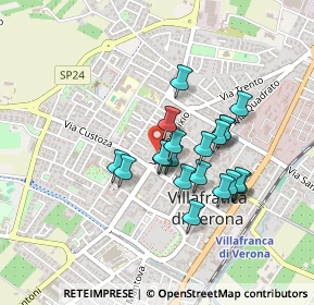 Mappa Via nino bixio 197 a, 37069 Villafranca di Verona VR, Italia (0.346)