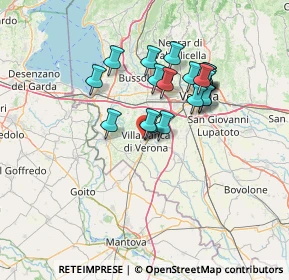 Mappa Via nino bixio 197 a, 37069 Villafranca di Verona VR, Italia (11.573)