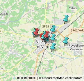 Mappa Via nino bixio 197 a, 37069 Villafranca di Verona VR, Italia (0.88769)