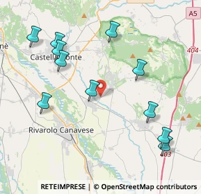 Mappa Strada per Ozegna, 10080 Ozegna TO, Italia (4.51909)