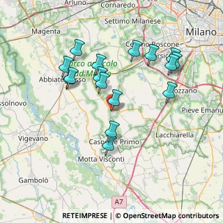 Mappa Via Giovanni Verga, 20088 Rosate MI, Italia (7.31813)