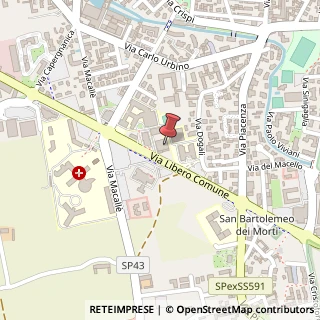 Mappa Via Libero Comune, 15, 26013 Crema, Cremona (Lombardia)