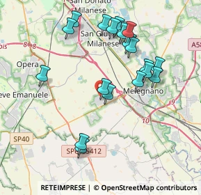 Mappa Via Sandro Pertini, 20080 Carpiano MI, Italia (3.945)