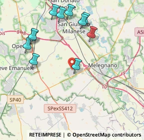 Mappa Via Sandro Pertini, 20080 Carpiano MI, Italia (4.51455)