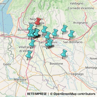 Mappa Via Pirandello Luigi, 37059 Campagnola VR, Italia (11.7)