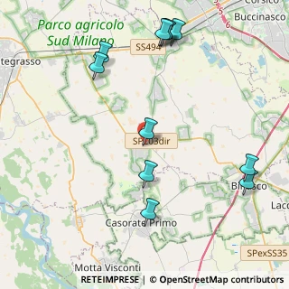 Mappa Via Marco Visconti, 20088 Rosate MI, Italia (4.93636)