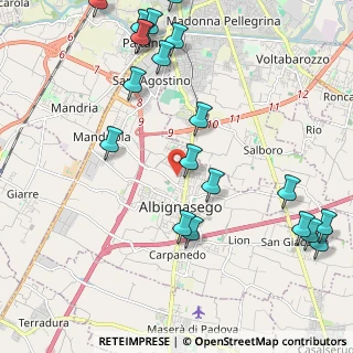 Mappa Via S. Leopoldo, 35020 Albignasego PD, Italia (2.687)