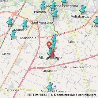 Mappa Via S. Leopoldo, 35020 Albignasego PD, Italia (2.62067)