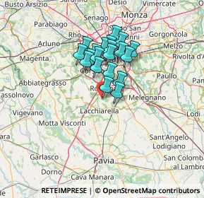 Mappa PALAZZO MEUCCI, 20080 Basiglio MI, Italia (9.955)