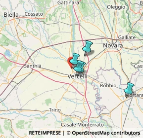 Mappa Via Torino, 13030 Caresanablot VC, Italia (27.31182)