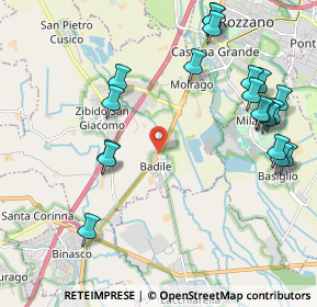 Mappa Via Goffredo Mameli, 20080 Zibido San Giacomo MI, Italia (2.475)