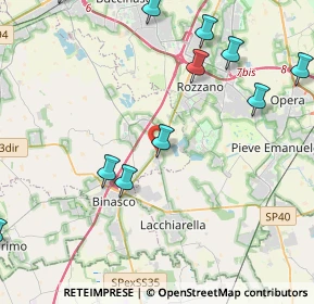 Mappa Via Goffredo Mameli, 20080 Zibido San Giacomo MI, Italia (5.82923)