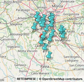 Mappa Via Goffredo Mameli, 20080 Zibido San Giacomo MI, Italia (10.5495)