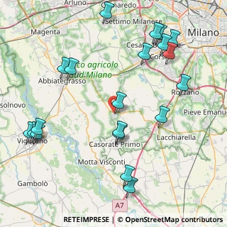 Mappa Via Giacomo Matteotti, 20088 Rosate MI, Italia (10.166)