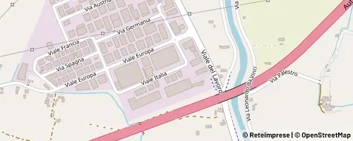 Mappa Ponte San Nicolò