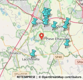 Mappa SP 122, 20080 Basiglio MI, Italia (3.83818)